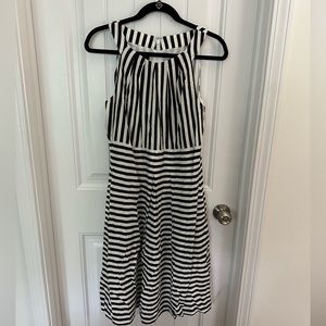 Black & White fit and flare dress by Nine West!